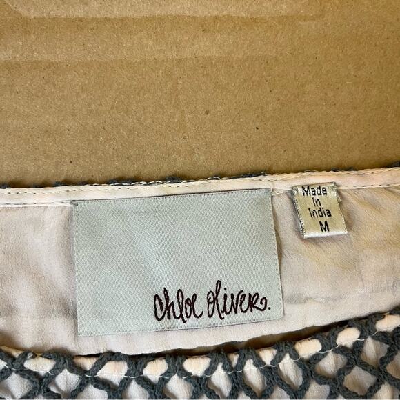 Anthropologie Chloe Oliver Open Back Fishnet Dress - Picture 6 of 7